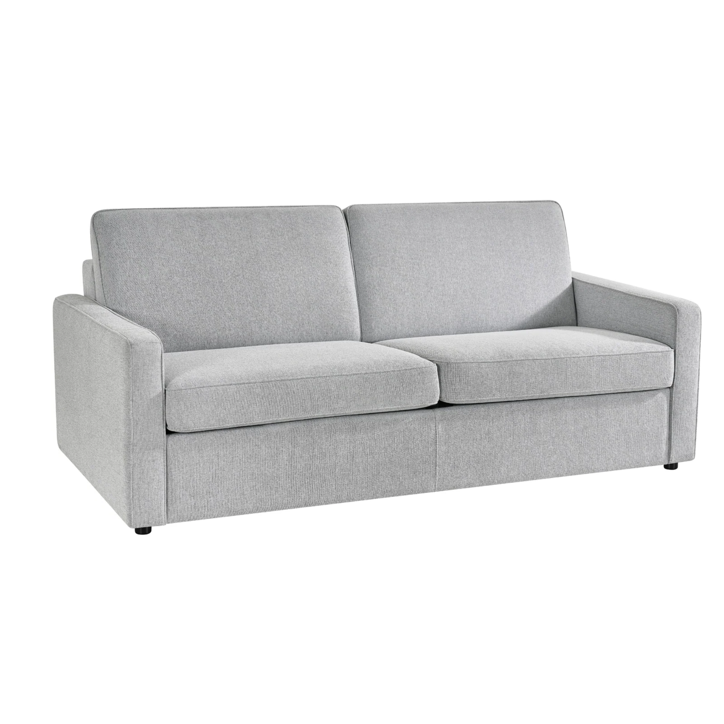 Klaussner Leon Leather And Fabric Queen Sleeper Sofa