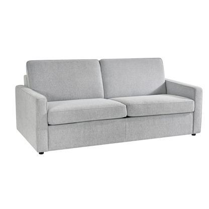 Klaussner Leon Leather And Fabric Queen Sleeper Sofa