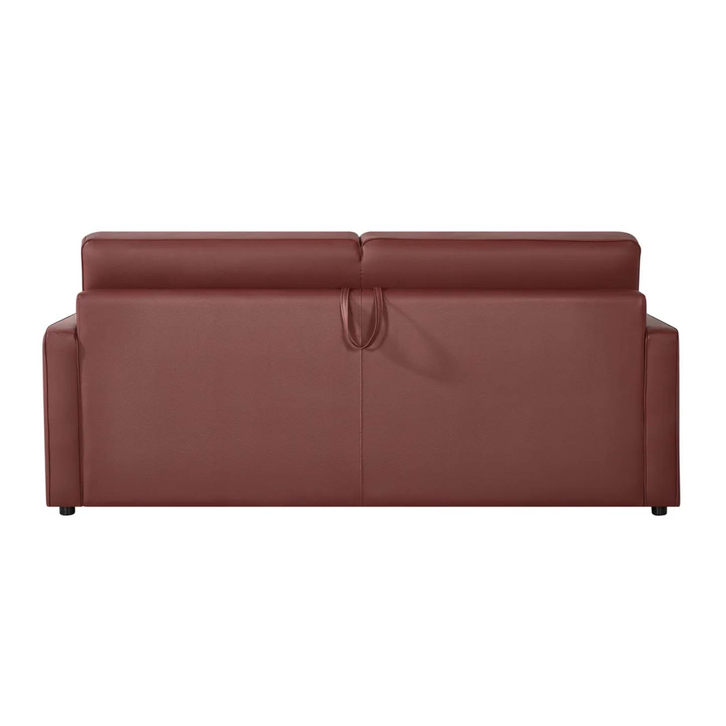 Klaussner Leon Leather And Fabric Queen Sleeper Sofa