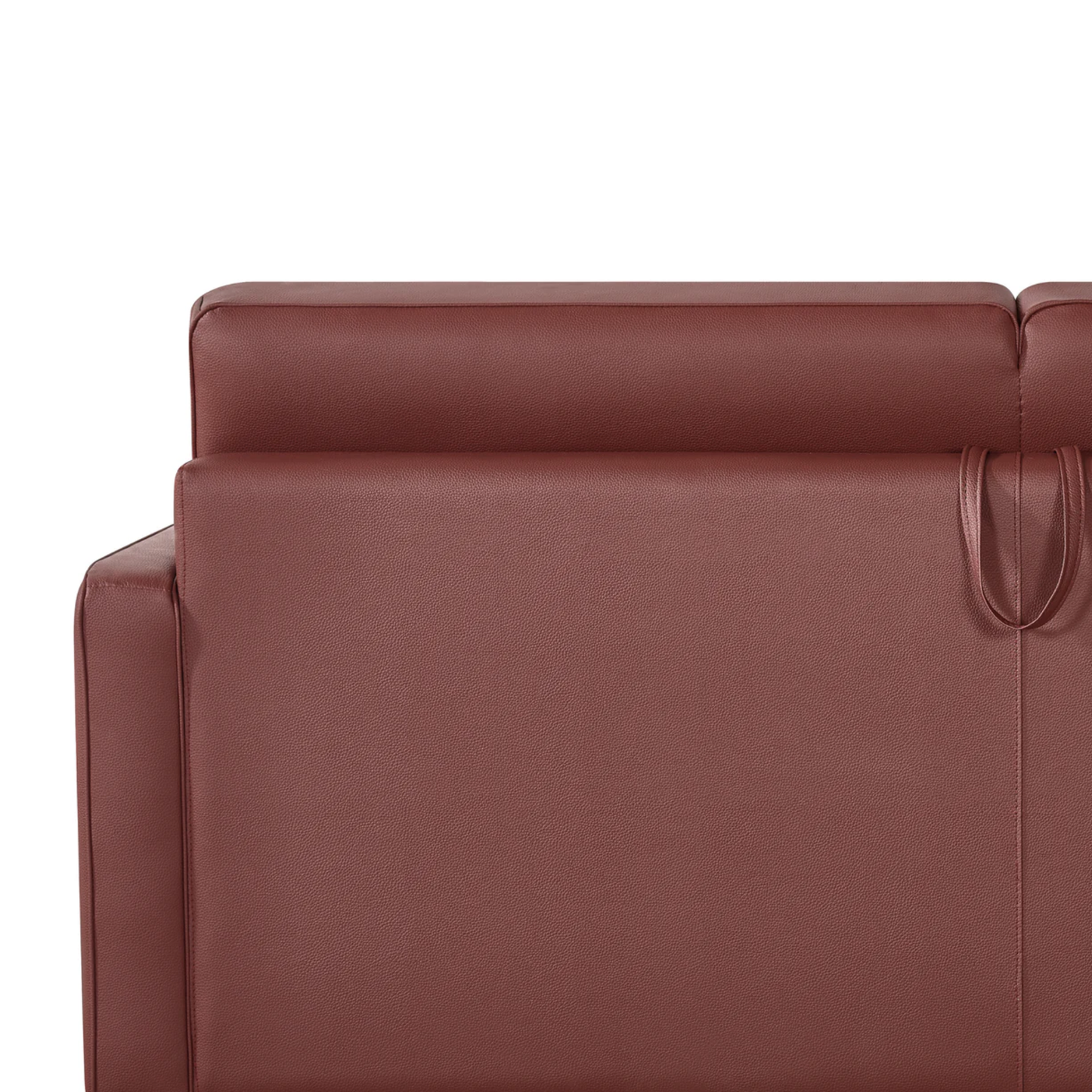 Klaussner Leon Leather And Fabric Queen Sleeper Sofa