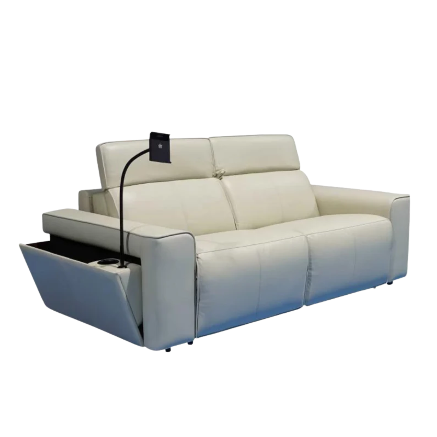Klaussner Lorenzo Leather Queen Sleeper Sofa
