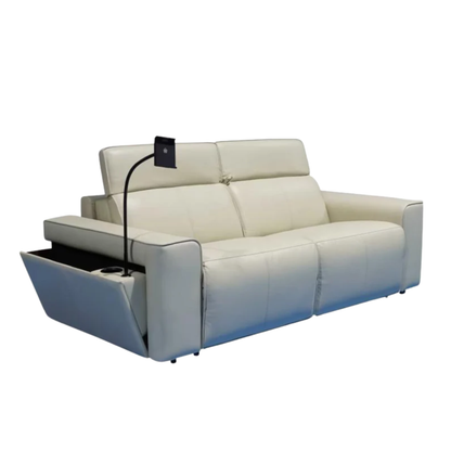 Klaussner Lorenzo Leather Queen Sleeper Sofa