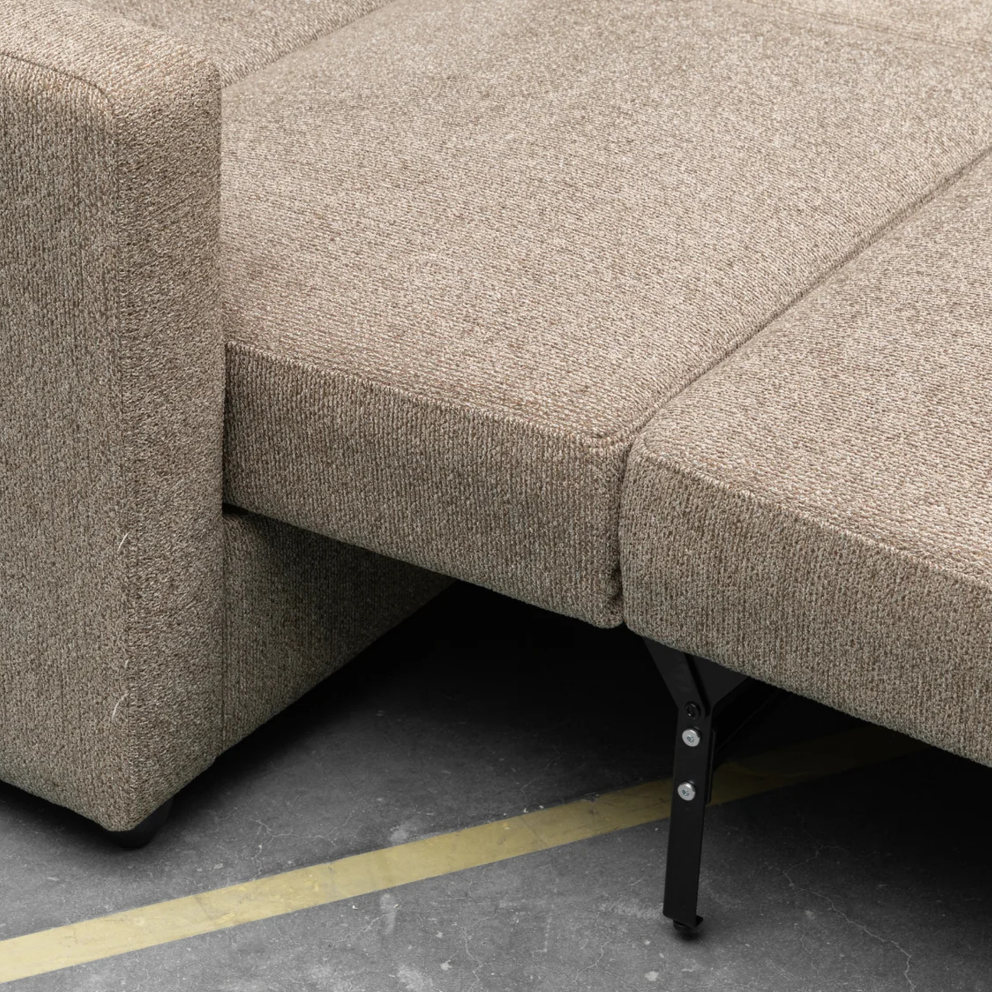 Klaussner Nova Queen Fabric Sleeper Sofa with Foam Mattress