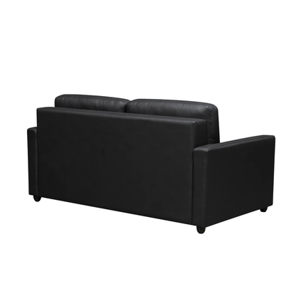 Klaussner Nova Queen Leather Sleeper Sofa with Foam Mattress