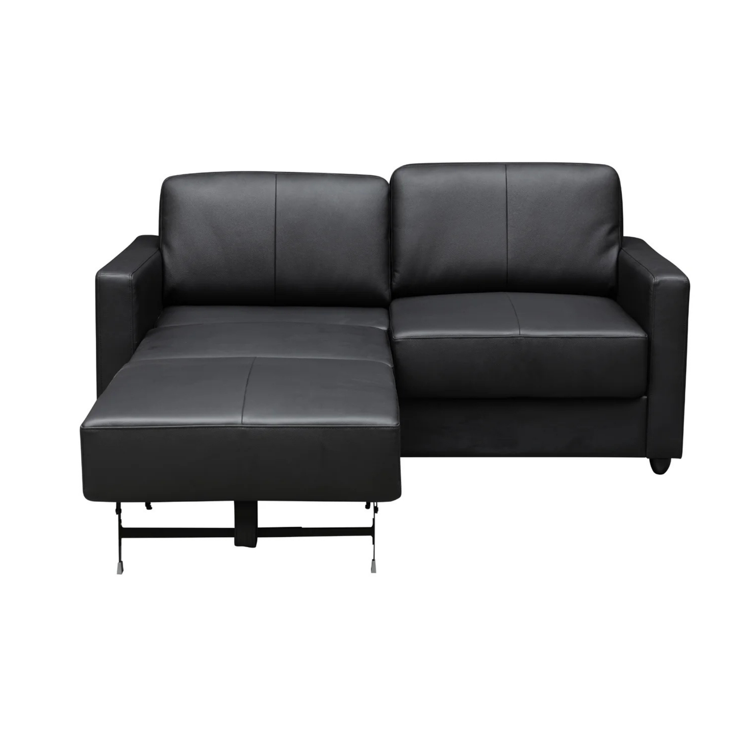 Klaussner Nova Queen Leather Sleeper Sofa with Foam Mattress
