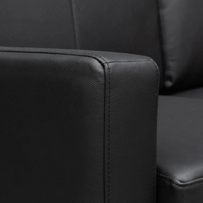 Klaussner Nova Queen Leather Sleeper Sofa with Foam Mattress