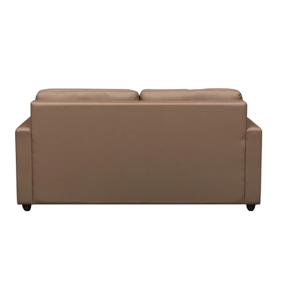 Klaussner Nova Queen Leather Sleeper Sofa with Foam Mattress