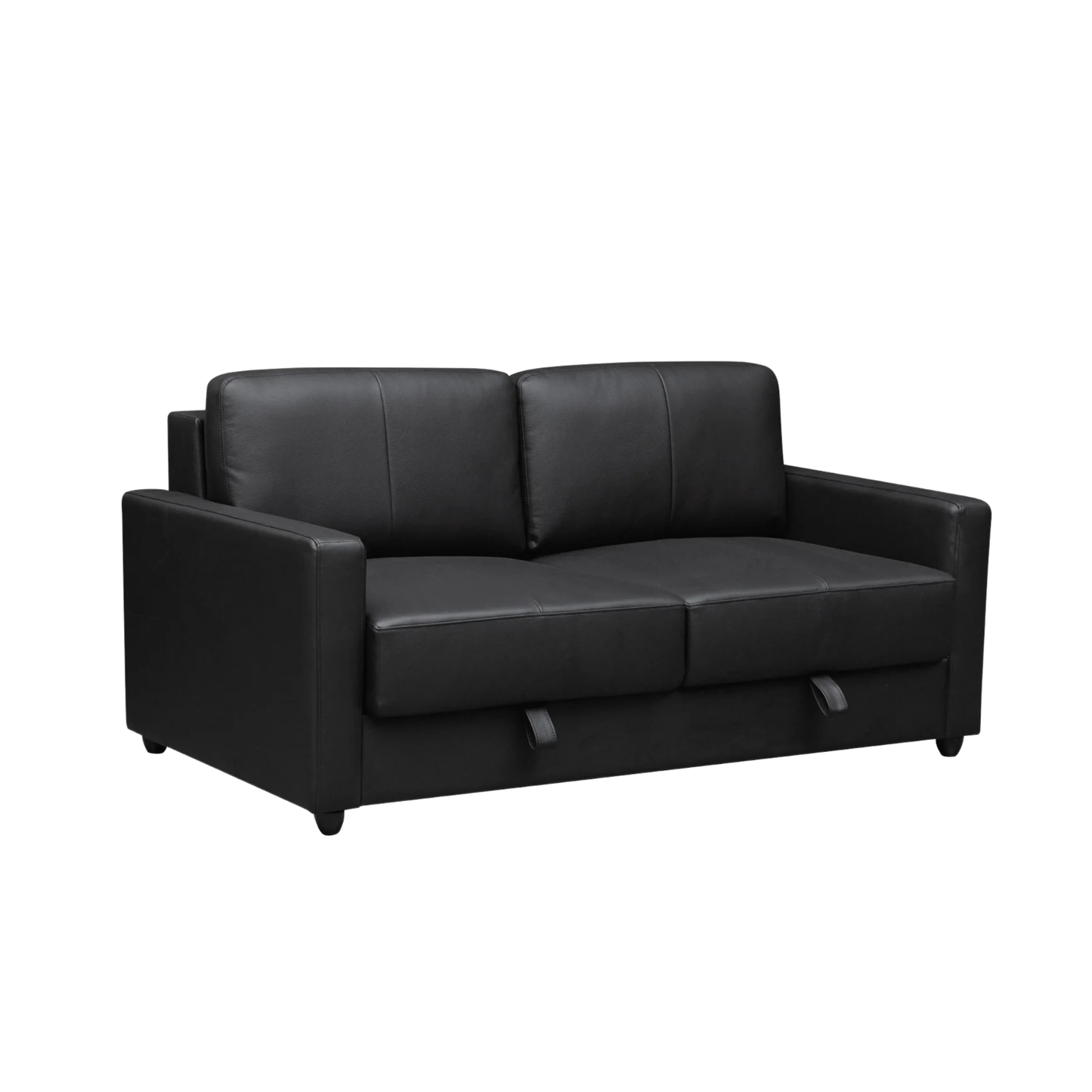 Klaussner Nova Queen Leather Sleeper Sofa with Foam Mattress