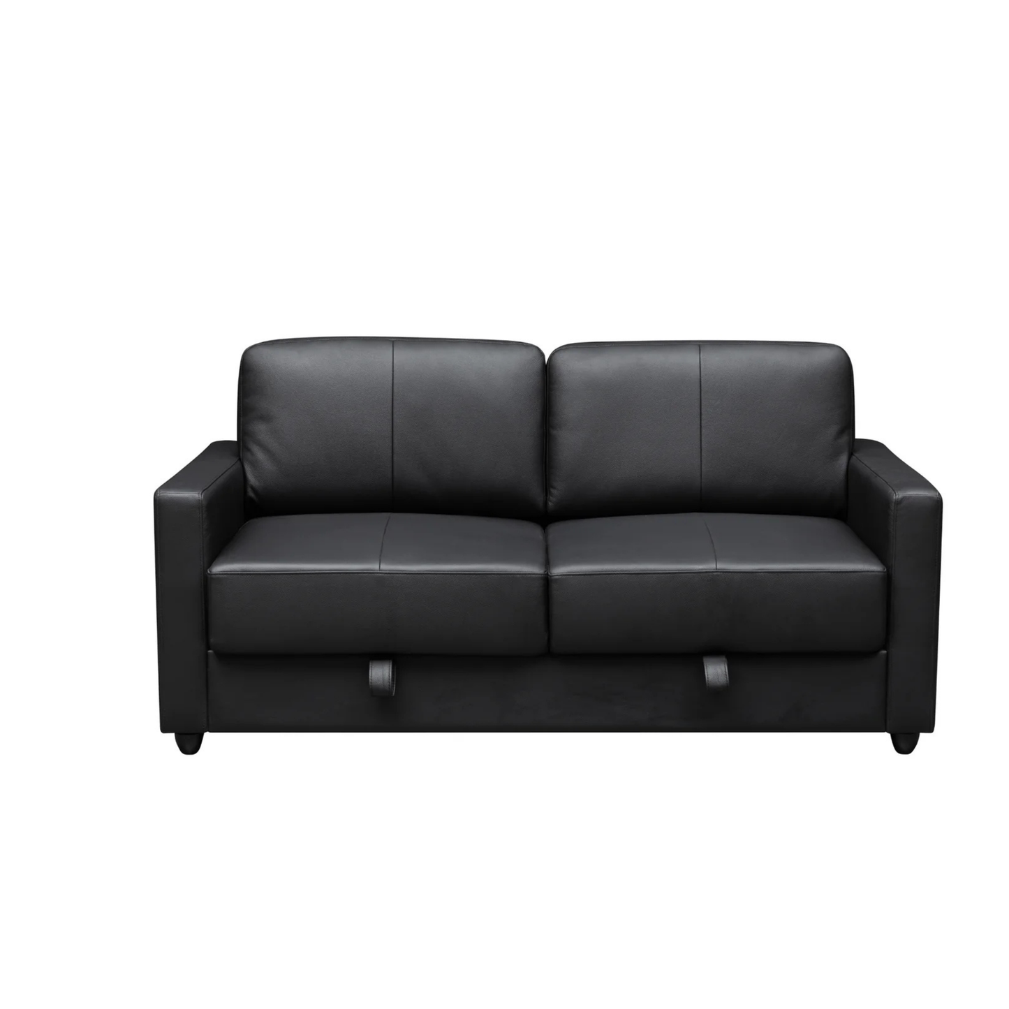 Klaussner Nova Queen Leather Sleeper Sofa with Foam Mattress