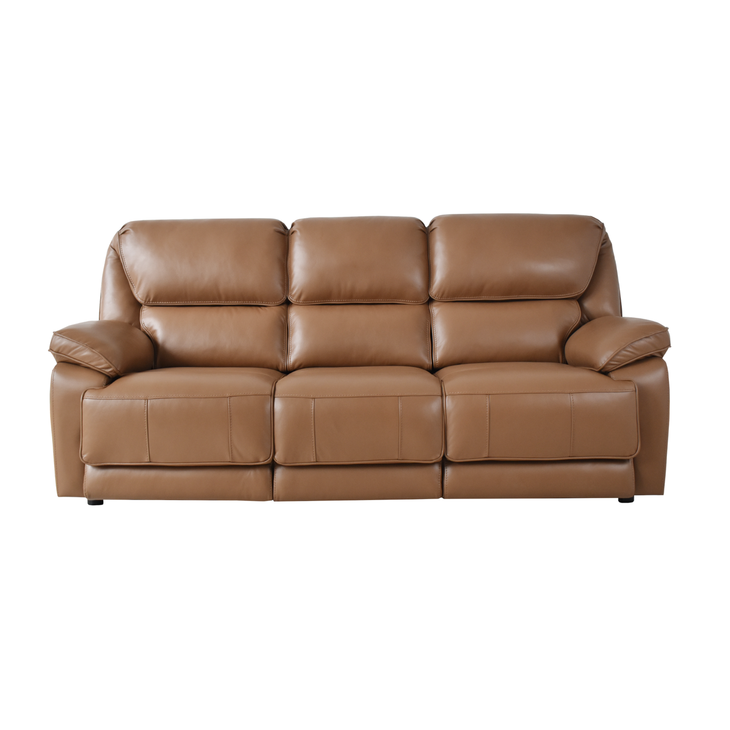 Klaussner Novera Leather 3 Seater Queen Sleeper Sofa-Comfortdesignfurniture