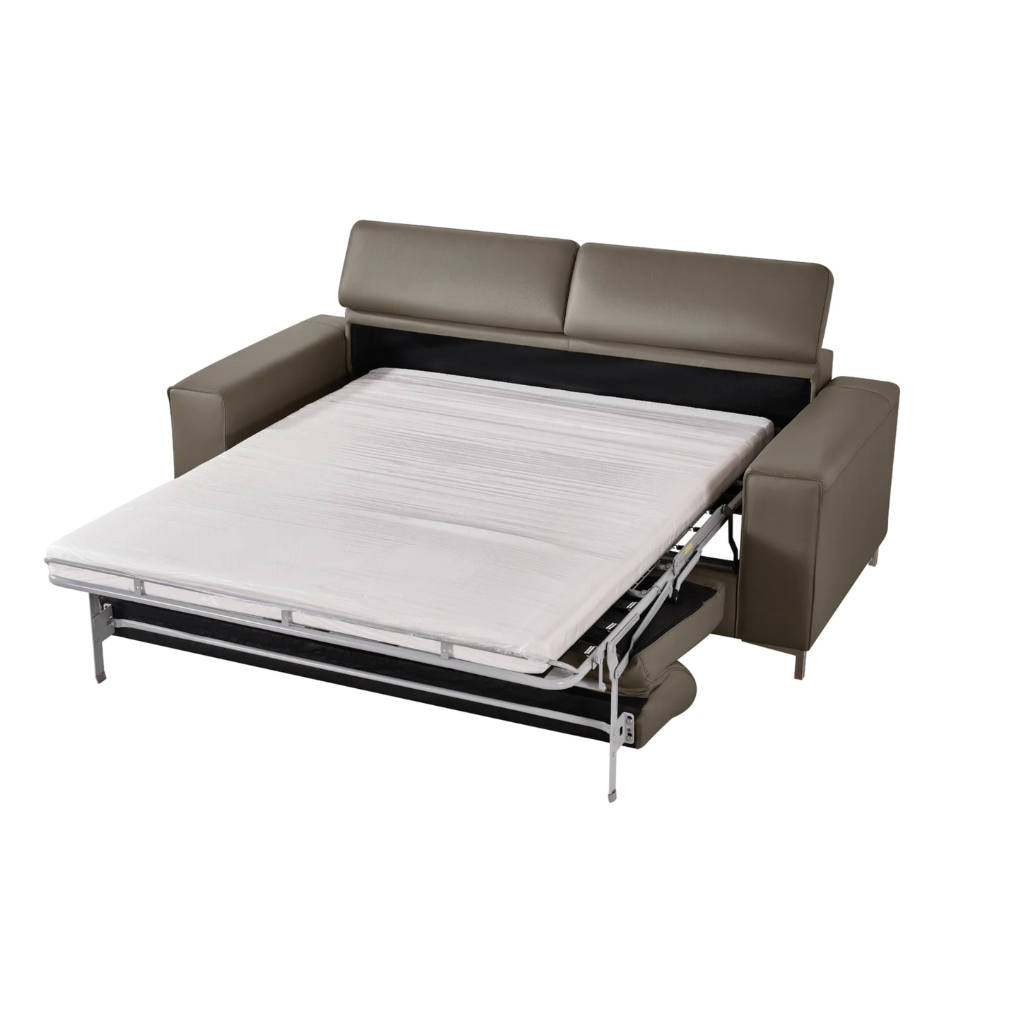 Klaussner Paris Queen Sleeper Sofa In Leather