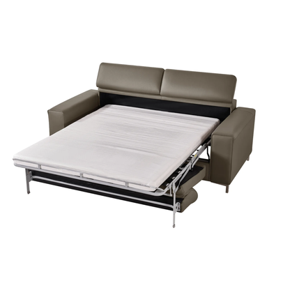 Klaussner Paris Queen Sleeper Sofa In Leather