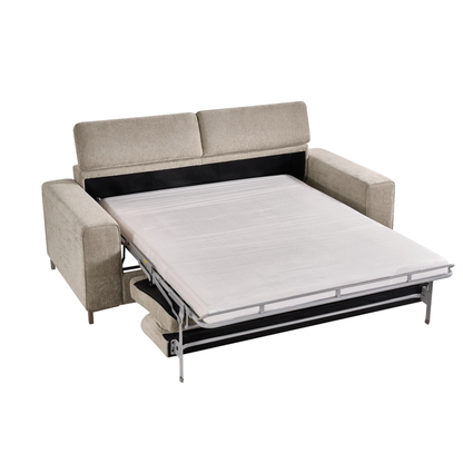 Klaussner Paris Queen Sleeper Sofa In Leather