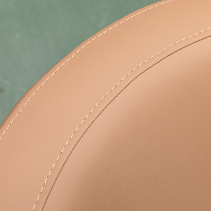 Klaussner Pavia Swivel Leather Chair with 360-Degree Swivel Base