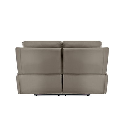 Klaussner Radioso Manual Reclining Leather Living Room Set