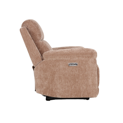 Klaussner Ravenwood Fabric Power Recliner Chair-Comfort Design Furniture
