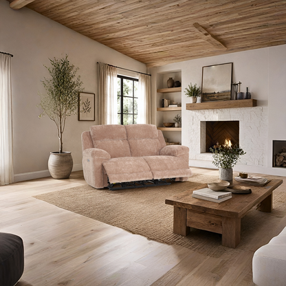 Klaussner Ravenwood Upholstered Power Reclining Loveseat-Comfort Design Furniture