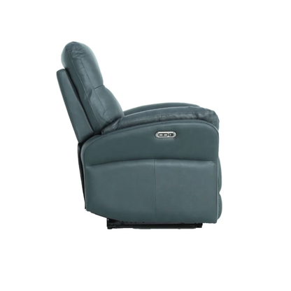 Klaussner Riverton Leather Reclining Chair with USB Port-Comfort Design Furniture