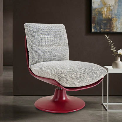 Klaussner Seduta Lounge Chair In Light Gray