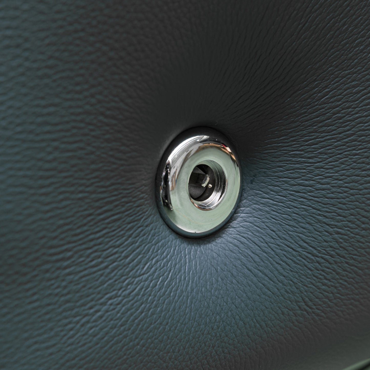 Klaussner Serano Swivel Power Recliner Lift Chair in Blue