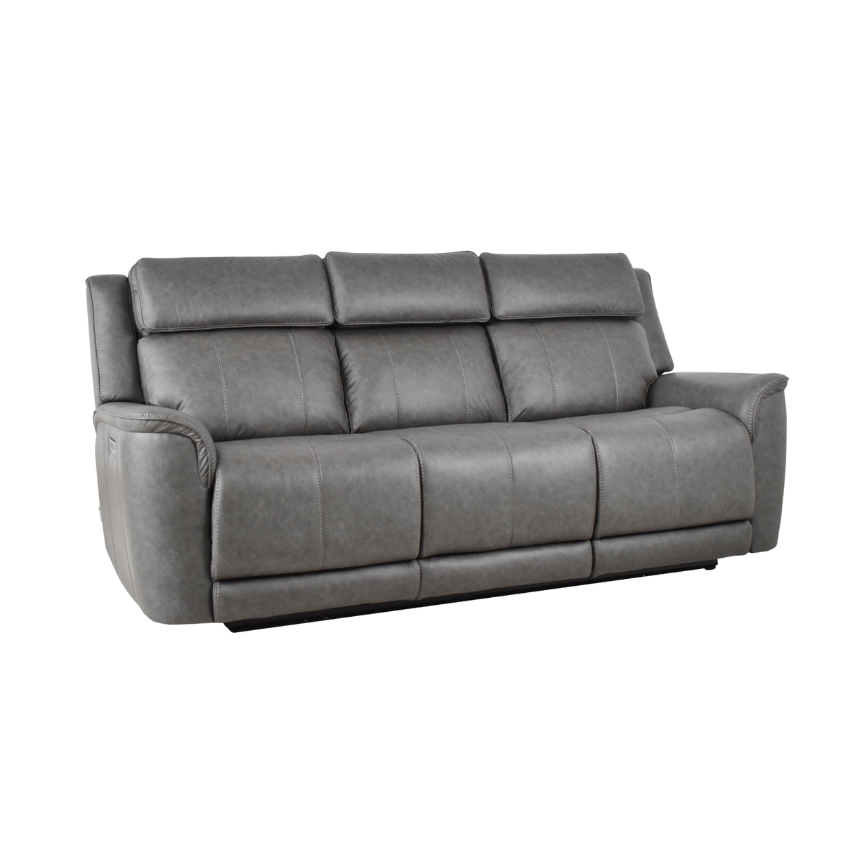 Klaussner Velisse Fabric Power Reclining Sofa with Adjustable Headrest