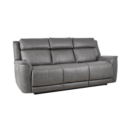Klaussner Velisse Fabric Power Reclining Sofa with Adjustable Headrest
