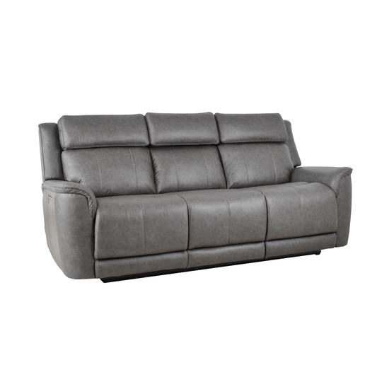 Klaussner Velisse Fabric Power Reclining Sofa with Adjustable Headrest