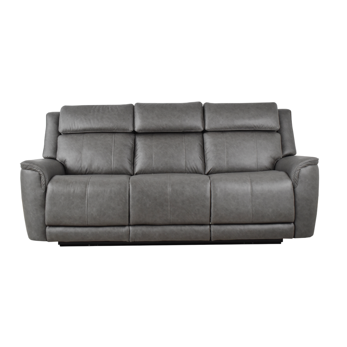 Klaussner Velisse Fabric Power Reclining Sofa with Adjustable Headrest
