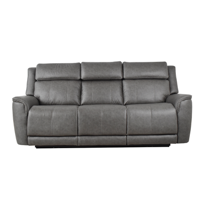 Klaussner Velisse Fabric Power Reclining Sofa with Adjustable Headrest