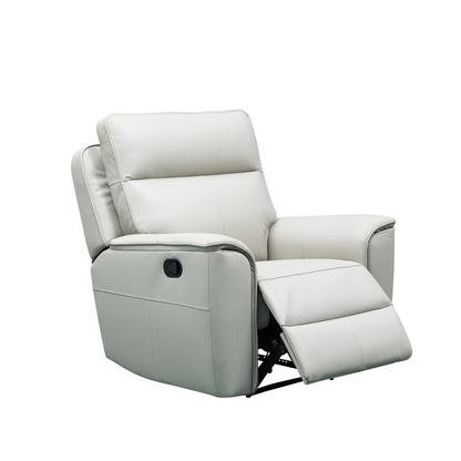 Klaussner Verenzo Top Grain Leather Manual Recliner Chair