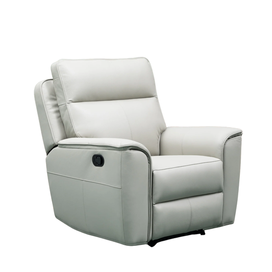 Klaussner Verenzo Top Grain Leather Manual Recliner Chair