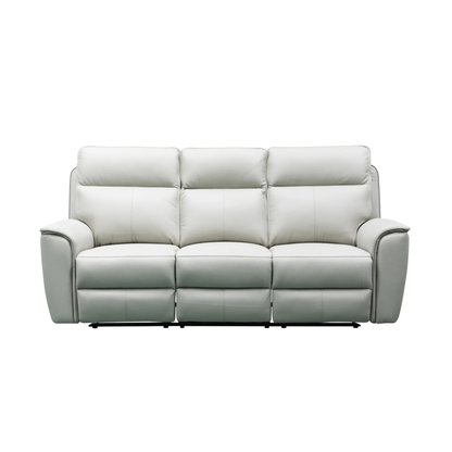 Klaussner Verenzo Top Grain Leather Manual Reclining Sofa-comfortdesignfurniture