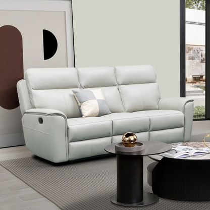 Klaussner Verenzo Top Grain Leather Manual Reclining Sofa-comfortdesignfurniture