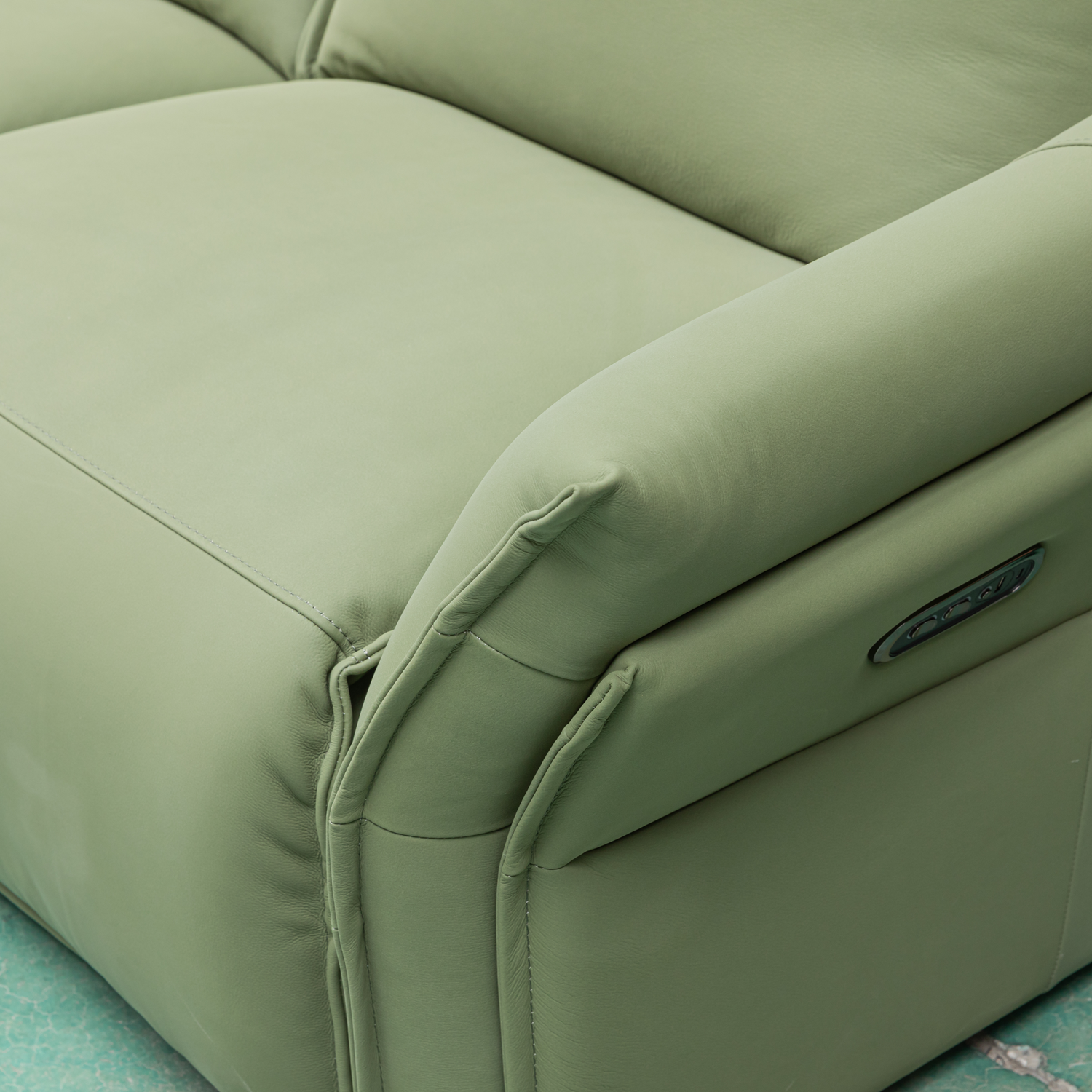 Klaussner Vittoria 3-Seater Leather Power Reclining Sofa-Comfort Furniture
