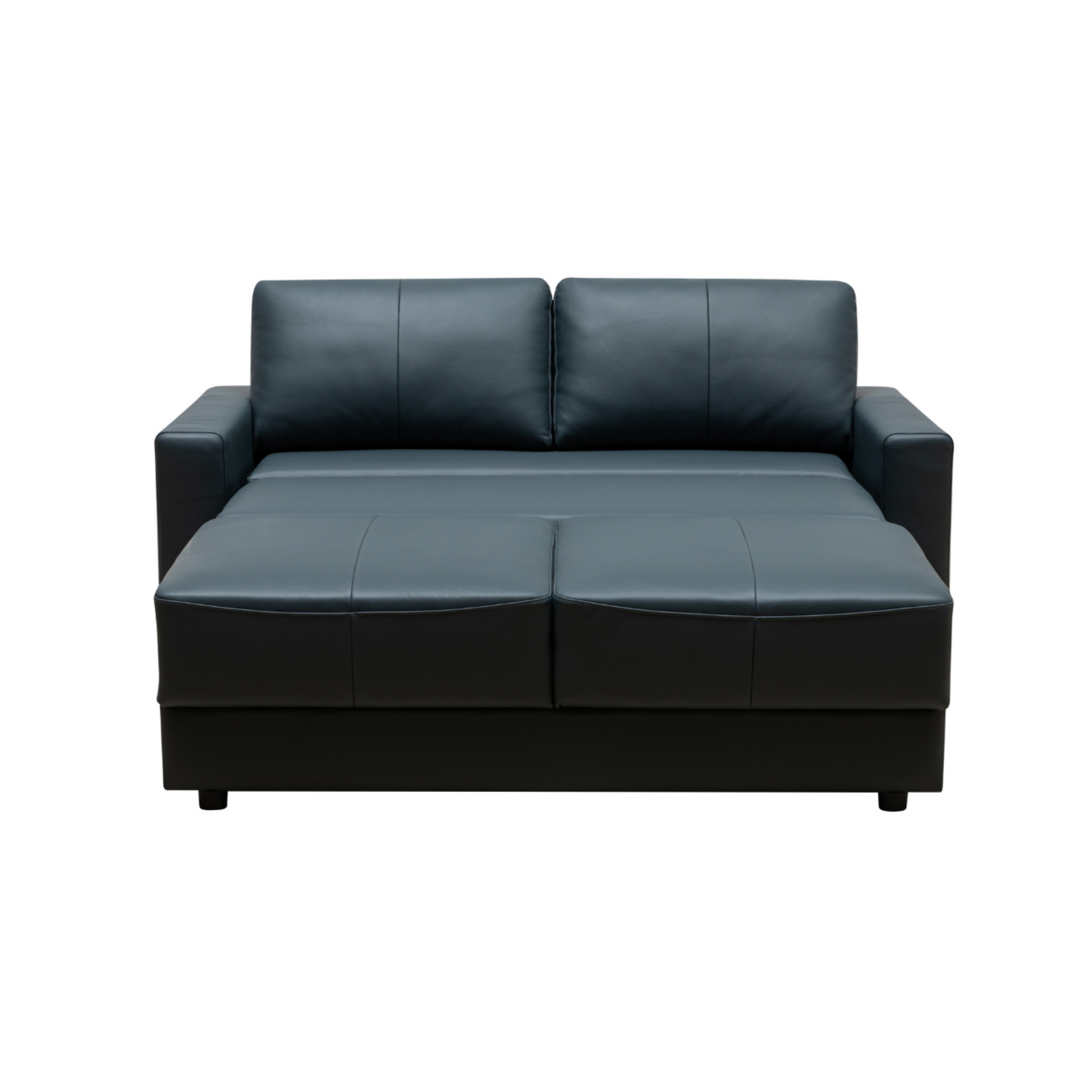 Klaussner Wigan Leather & Fabric GlideLift Convertible Sleeper Sofa-ComfortDesign