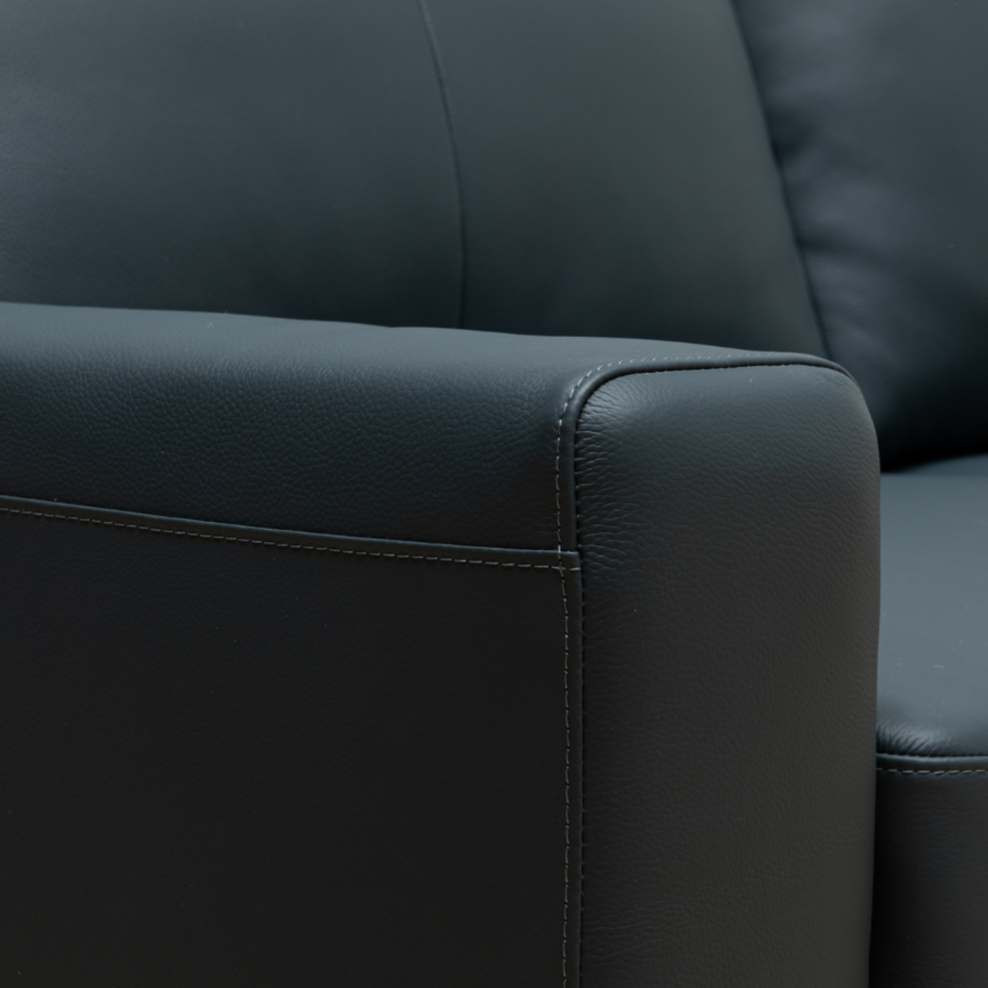 Klaussner Wigan Leather & Fabric GlideLift Convertible Sleeper Sofa-ComfortDesign