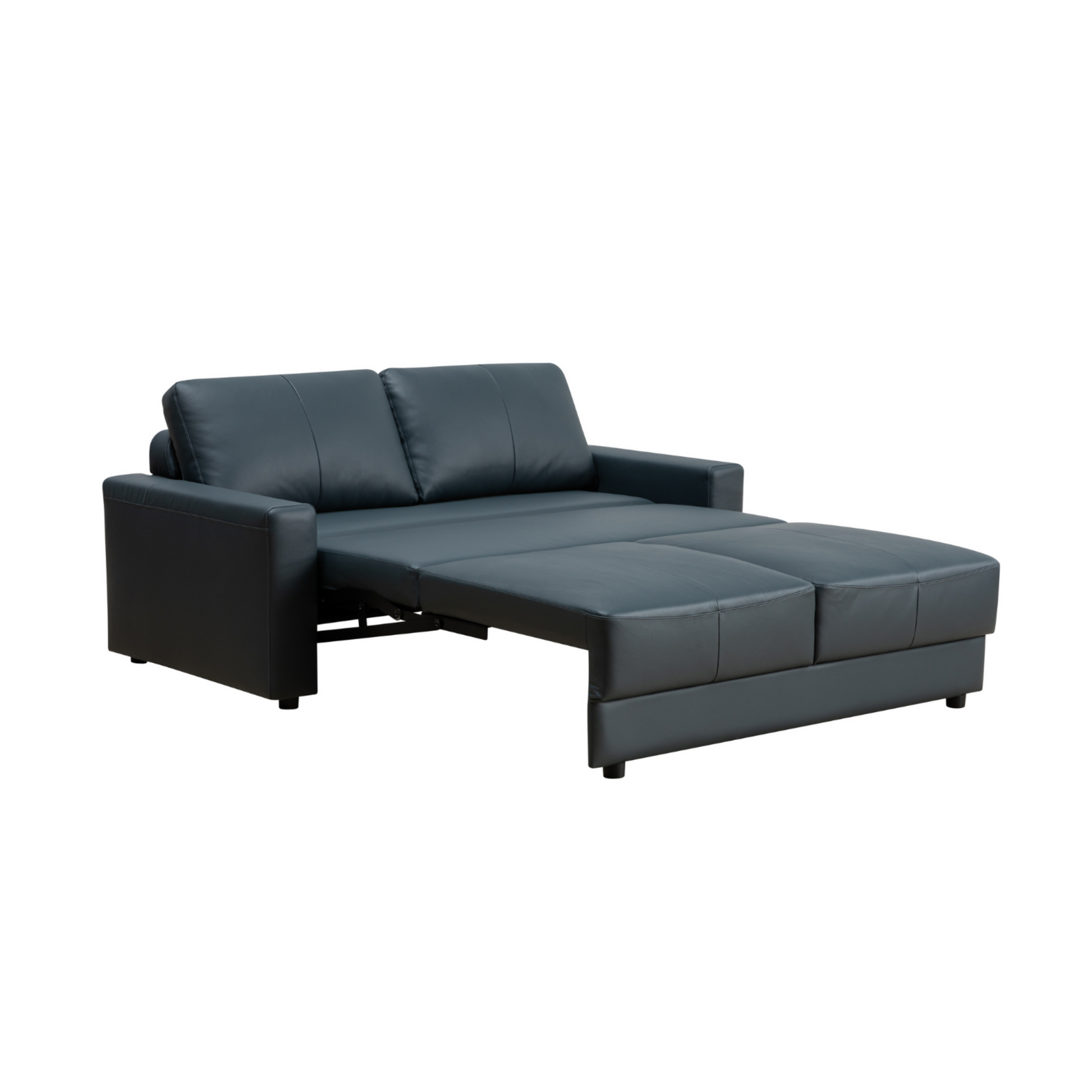 Klaussner Wigan Leather & Fabric GlideLift Convertible Sleeper Sofa-ComfortDesign