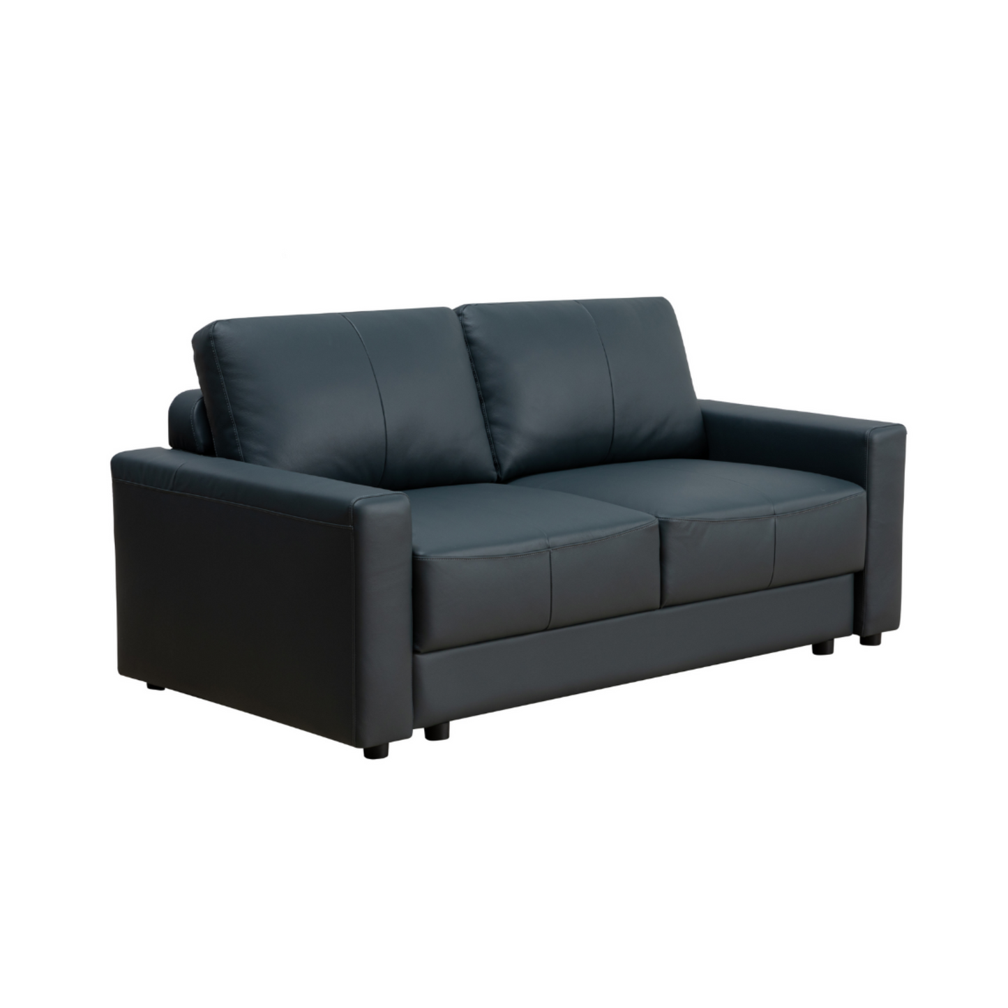 Klaussner Wigan Leather & Fabric GlideLift Convertible Sleeper Sofa-ComfortDesign