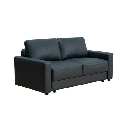 Klaussner Wigan Leather & Fabric GlideLift Convertible Sleeper Sofa-ComfortDesign