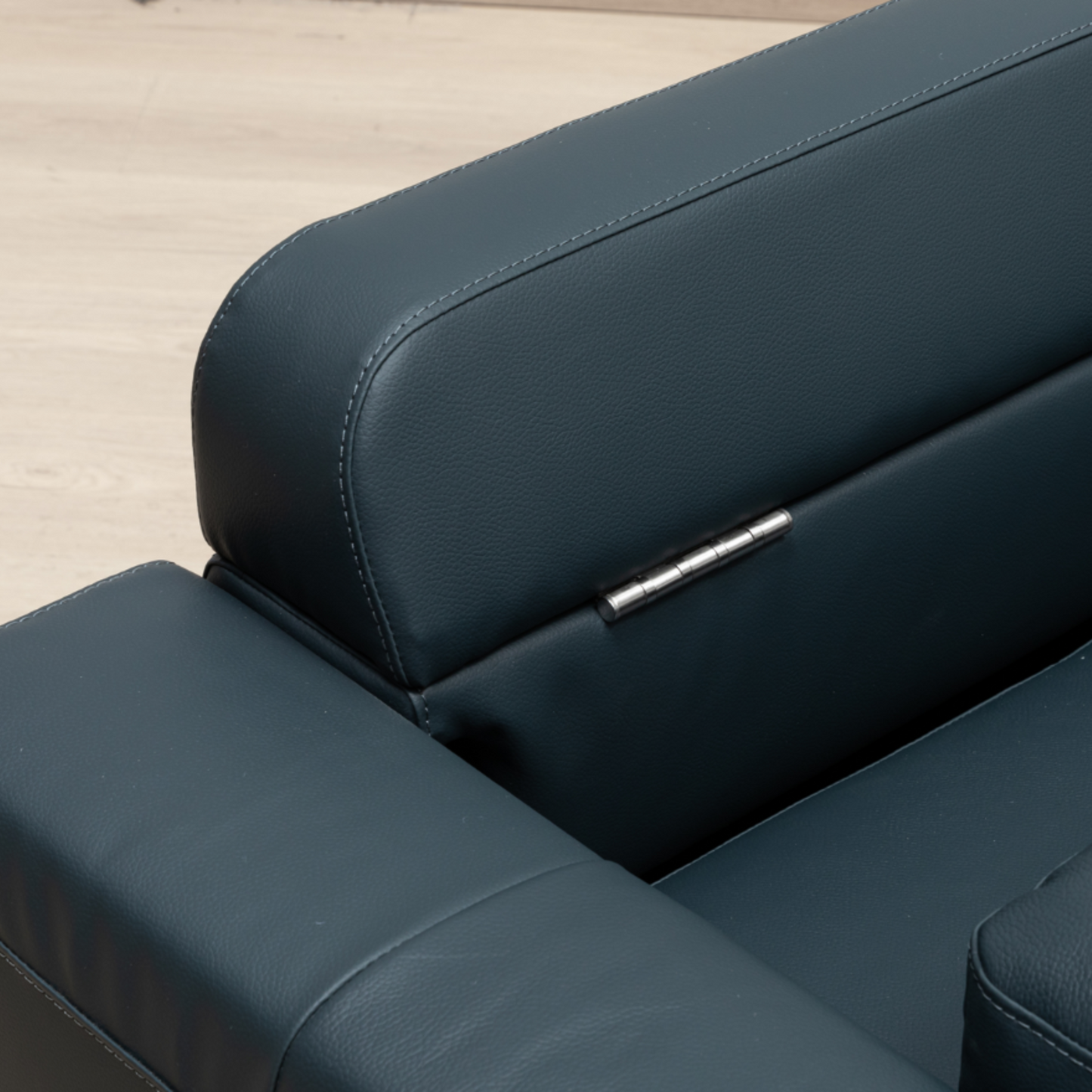 Klaussner Wigan Leather & Fabric GlideLift Convertible Sleeper Sofa-ComfortDesign