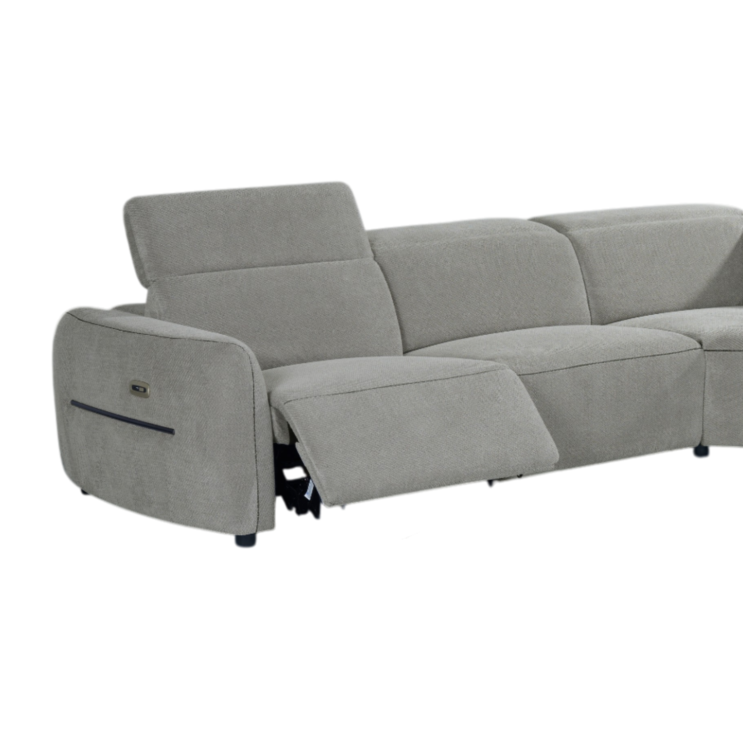 Klaussner Zentis Power Reclining Modular Sectional Sofa