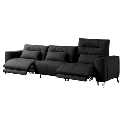 Klaussner Alessandro 3-Seater Leather Power Recliner Sofa With Chair