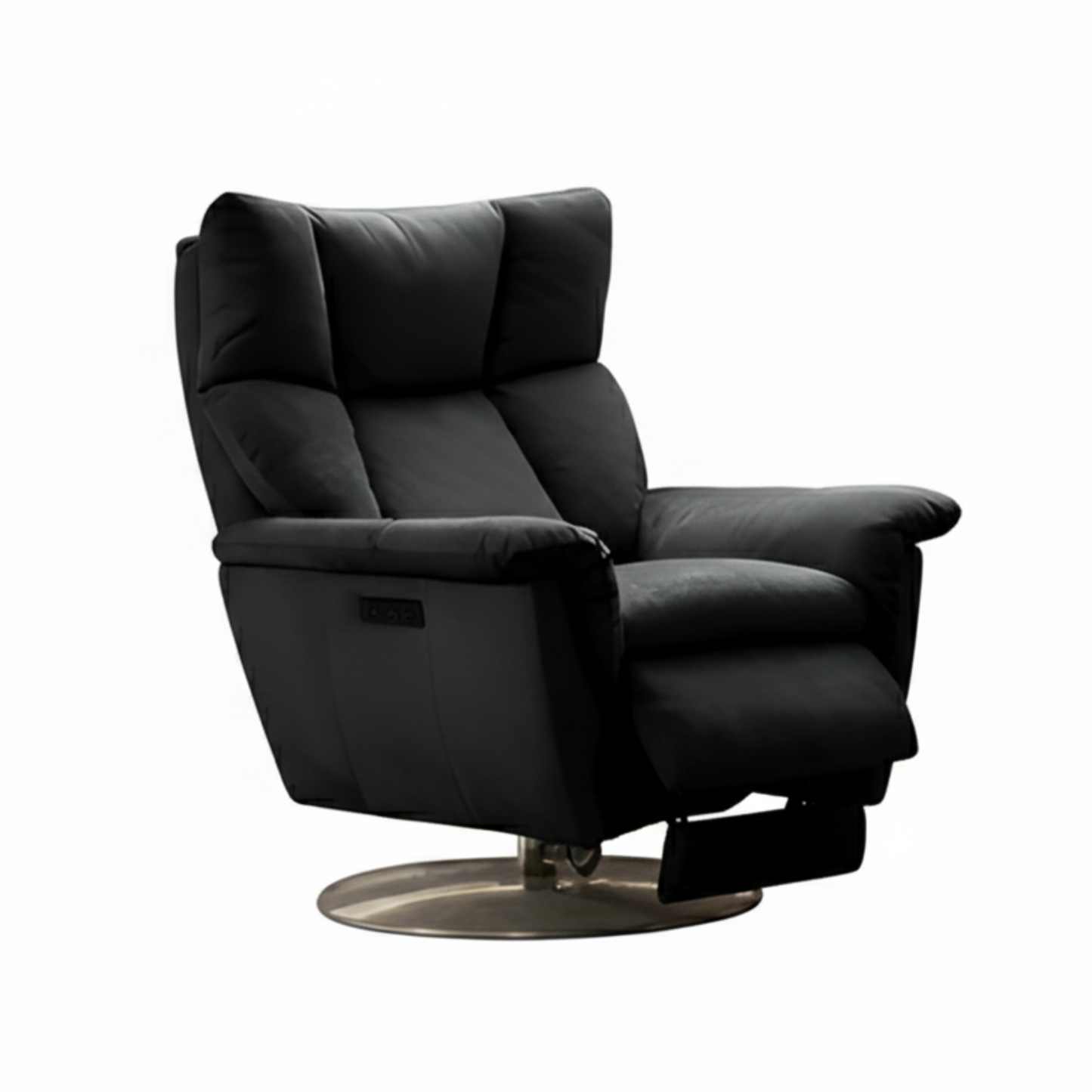 Klaussner Alessandro 3-Seater Leather Power Recliner Sofa With Chair