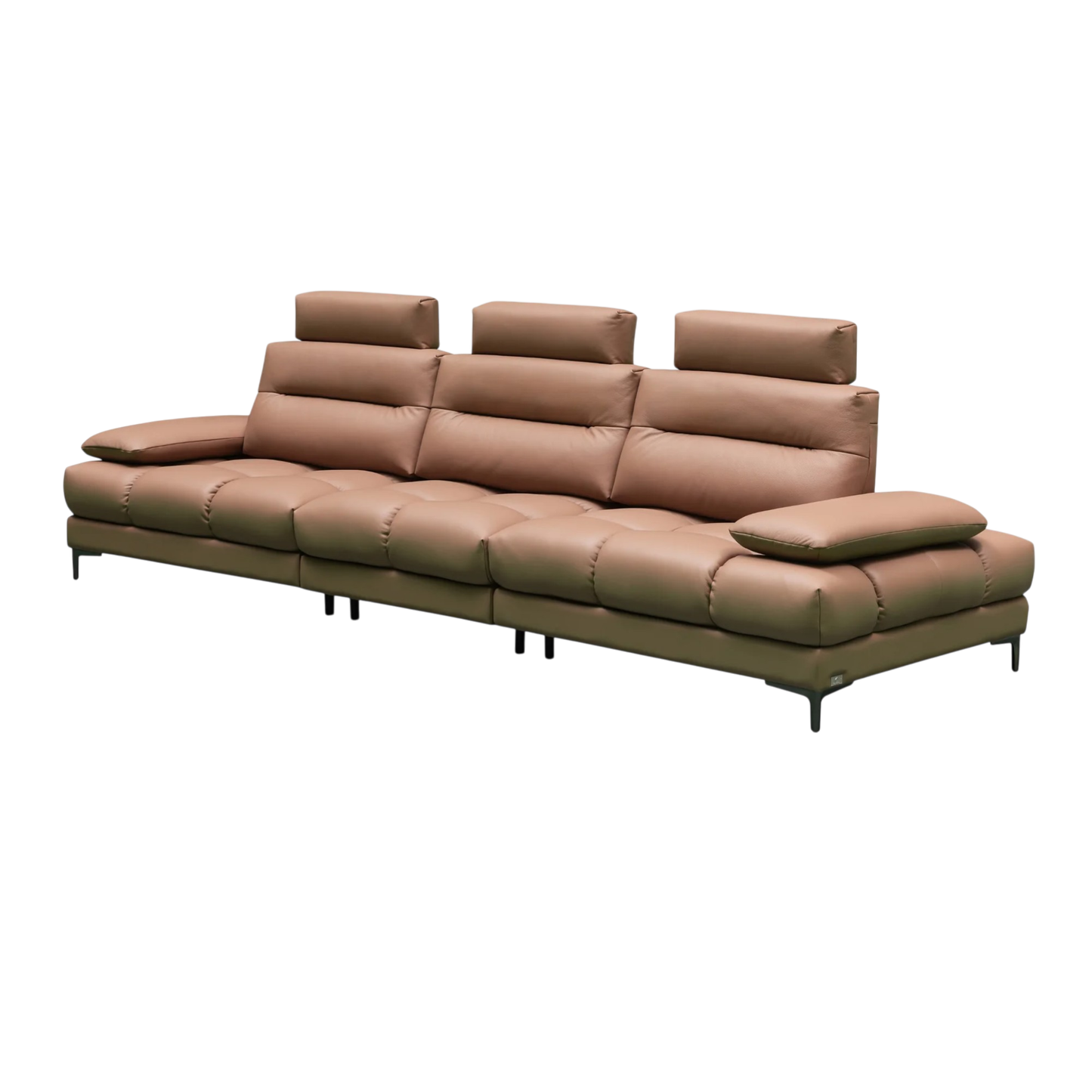 Klaussner Altavion Leather 3-Seater Stationery Sofa