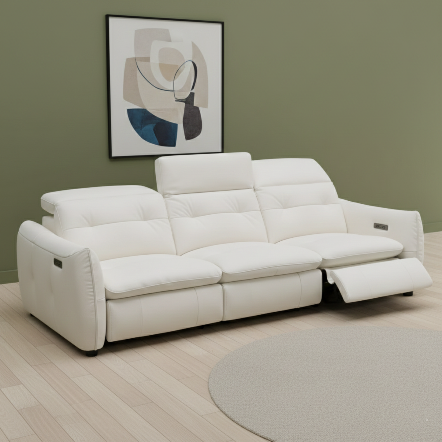 Klaussner Bravello Double Power Reclining Sofa