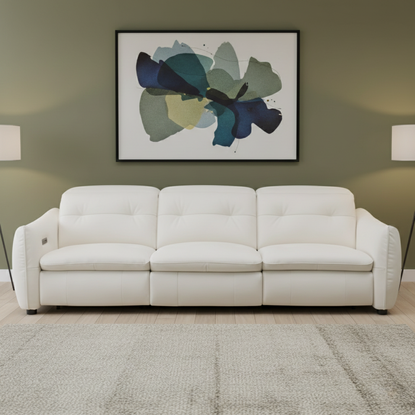 Klaussner Bravello Double Power Reclining Sofa