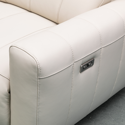 Klaussner Capri Power Reclining Chair With Power Footrest And Adjustable Headrest-Comfort Furniture