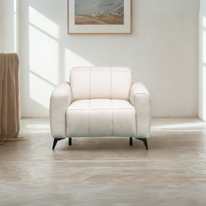 Klaussner Capri Power Reclining Chair With Power Footrest And Adjustable Headrest-Comfort Furniture