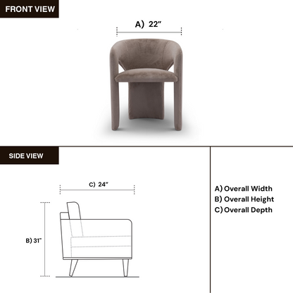 Klaussner Cavino Fabric Chair