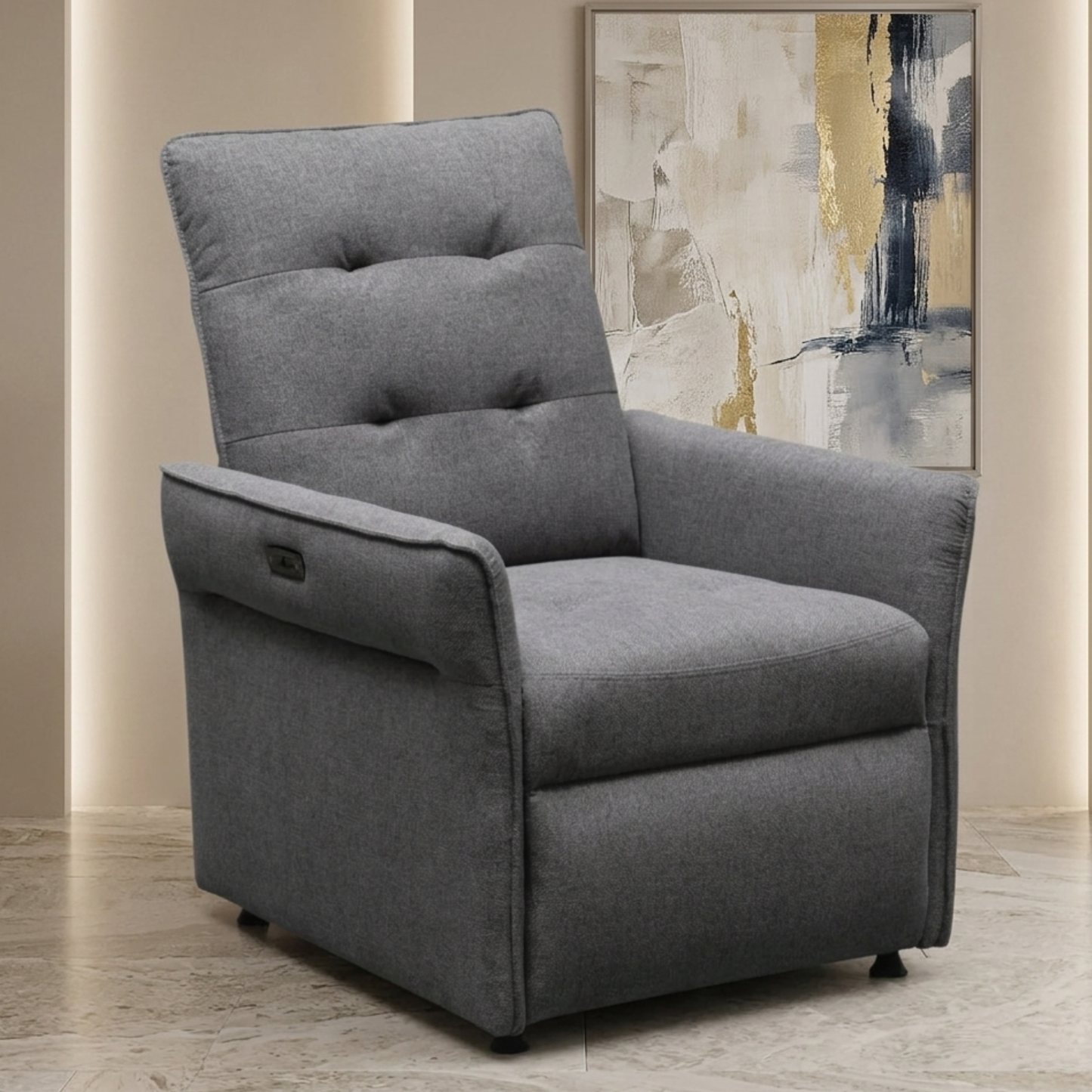 Klaussner Belis Fabric Motion Recliner Chair